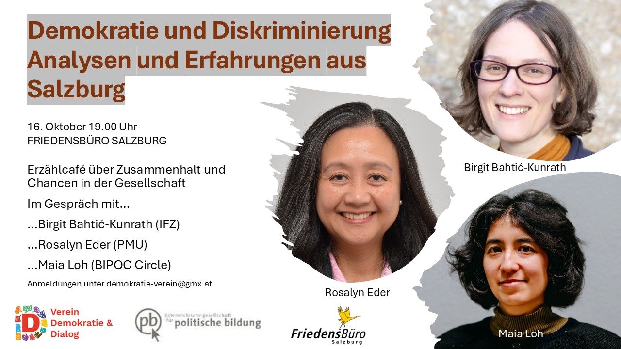 Erzählcafé Demokratie und Diskriminierung