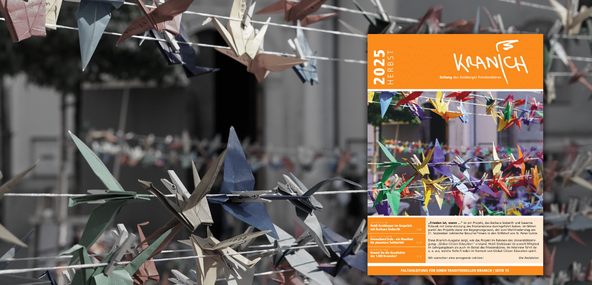 Kranich 03/2025 - Frieden ist, wenn ...