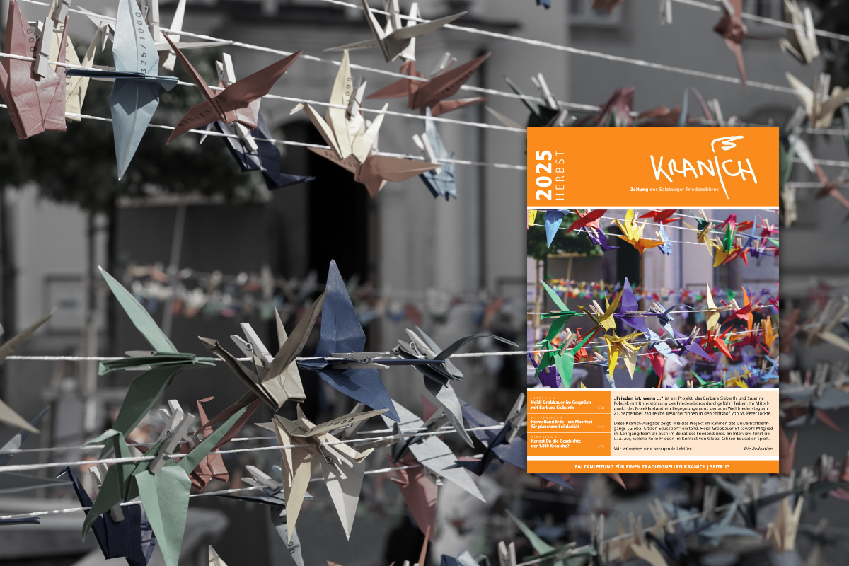 Kranich 03/2025 - Frieden ist, wenn ...