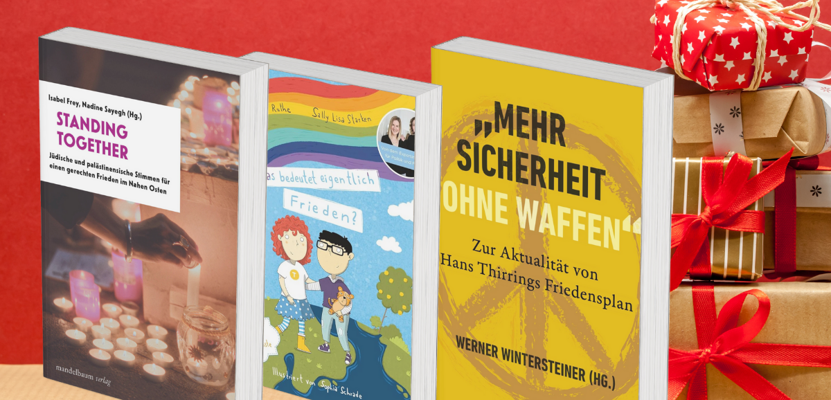 Friedensbücher für den Gabentisch