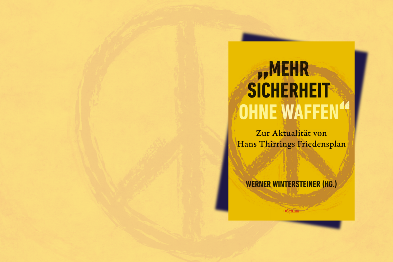 Sujet Mehr Sicherheit ohne Waffen