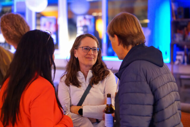 Martina Berthold, Klubofrau der GRÜNEN im Salzburger Landtag, im Gespräch